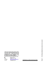 Preview for 40 page of Deprag 400373 B Operating Instruction Booklet