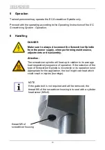 Preview for 13 page of Deprag MICROMAT-E 320E19-0002 Operating Instruction Booklet