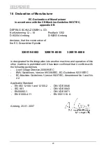 Preview for 20 page of Deprag MICROMAT-E 320E19-0002 Operating Instruction Booklet