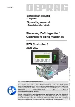 Deprag SZG Controller 6 Operating Manual preview