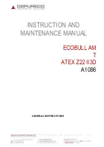 DEPURECO A1086 Instruction And Maintenance Manual preview