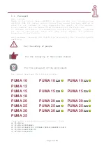 Preview for 4 page of DEPURECO ATEX PUMA 10 Z21 Instruction And Maintenance Manual