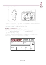 Preview for 7 page of DEPURECO ATEX PUMA 10 Z21 Instruction And Maintenance Manual