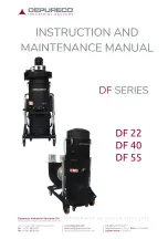 Preview for 1 page of DEPURECO DF 22 Instruction And Maintenance Manual