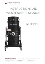 DEPURECO M 100 Instruction And Maintenance Manual preview