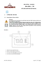 Preview for 22 page of DEPURECO MINI BULL Series Instruction And Maintenance Manual