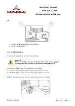 Preview for 23 page of DEPURECO MINI BULL Series Instruction And Maintenance Manual