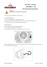 Preview for 24 page of DEPURECO MINI BULL Series Instruction And Maintenance Manual