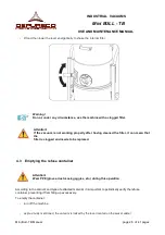 Preview for 26 page of DEPURECO MINI BULL Series Instruction And Maintenance Manual