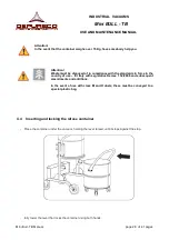 Preview for 28 page of DEPURECO MINI BULL Series Instruction And Maintenance Manual