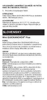 Предварительный просмотр 56 страницы DePuy Mitek Mini QUICKANCHOR Plus Manual