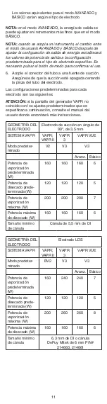 Предварительный просмотр 11 страницы DePuy Mitek VAPR 90 Degree Instructions For Use Manual