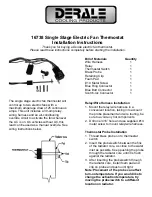 Предварительный просмотр 1 страницы Derale 16738 Installation Instructions