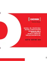 Derbi DFW50 Owner'S Handbook Manual preview