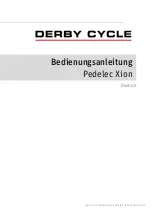 Preview for 2 page of Derby cycle Pedelec Xion User Manual