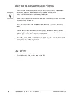 Preview for 6 page of Derksen USA PHOS mini LT Operating Instructions Manual