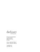 Preview for 16 page of Derksen USA PHOS mini LT Operating Instructions Manual