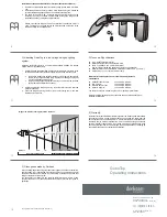 Preview for 2 page of Derksen GoboTop Operating Instructions