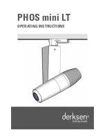 Предварительный просмотр 1 страницы Derksen PHOS mini LT Operating Instructions Manual