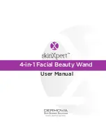 Dermovia 4-in-1 Facial Beauty Wand User Manual preview