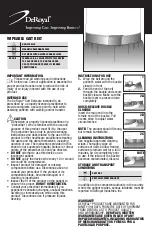 DeRoyal M5168 Instructions For Use предпросмотр