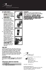 Preview for 2 page of DeRoyal SOFT OA KNEE BRACE Quick Start Manual