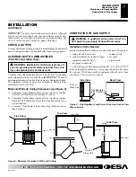 Preview for 7 page of Desa 107434-01C.pdf Owner'S Operation And Installation Manual