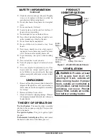 Preview for 3 page of Desa 80-CC Owner'S Manual