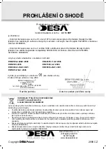 Preview for 16 page of Desa AC 14 EHP Instruction Manual