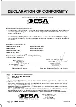 Preview for 48 page of Desa AC 14 EHP Instruction Manual