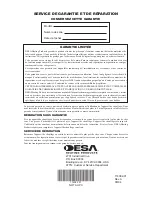 Preview for 44 page of Desa ALL-PRO SPC-21PHTSA Owner'S Manual