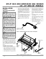 Preview for 9 page of Desa American Oak Design Unvented Propane Gas Log Heater Model Split Oak and American Oak Design Owner'S Operation And Installation Manual