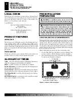 Preview for 4 page of Desa Amity PSCIVFC Series Owner'S Operation And Installation Manual