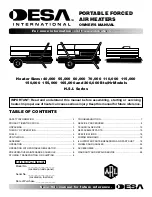 Preview for 1 page of Desa B110BT Owner'S Manual