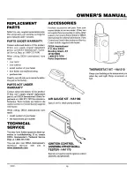 Предварительный просмотр 15 страницы Desa B115 Owner'S Manual