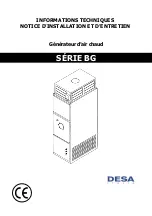 Preview for 97 page of Desa BG 110 Technical Information, Installation And Operating Instructions