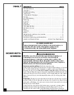 Предварительный просмотр 20 страницы Desa BLP35ES Owner'S Manual