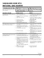 Preview for 12 page of Desa BLUE FLAME BLUE FLAME VENT-FREE NATURAL GAS HEATER Operation And Installation Manual