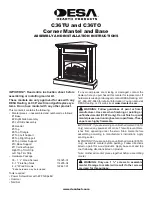 Preview for 1 page of Desa C36TO Assembly And Installation Instructions