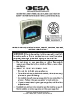Preview for 1 page of Desa CBN20T Installation Manual