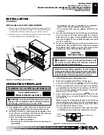 Предварительный просмотр 19 страницы Desa CDCFTN Owner'S Operation And Installation Manual