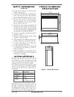 Предварительный просмотр 3 страницы Desa CEF26BN Safety Information And Installation Manual