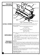 Предварительный просмотр 4 страницы Desa CF18N Owner'S Operation And Installation Manual