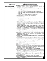 Preview for 3 page of Desa CF18PV Owner'S Operating & Installation Manual