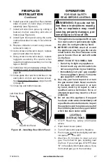 Preview for 27 page of Desa CGCDV36NR SERIES Owner'S Operation And Installation Manual