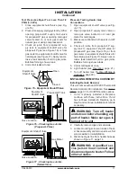 Предварительный просмотр 17 страницы Desa CGE3924NR Owner'S Operation And Installation Manual