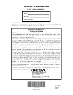 Preview for 12 page of Desa CGESBMRA Safety And Operation Manual