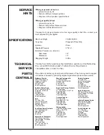 Предварительный просмотр 31 страницы Desa CGF265PVA Owner'S Operation And Installation Manual