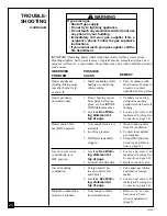 Preview for 24 page of Desa CGN10TL Owner'S Operation And Installation Manual