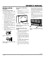 Preview for 9 page of Desa CGP20B Owner'S Operation And Installation Manual